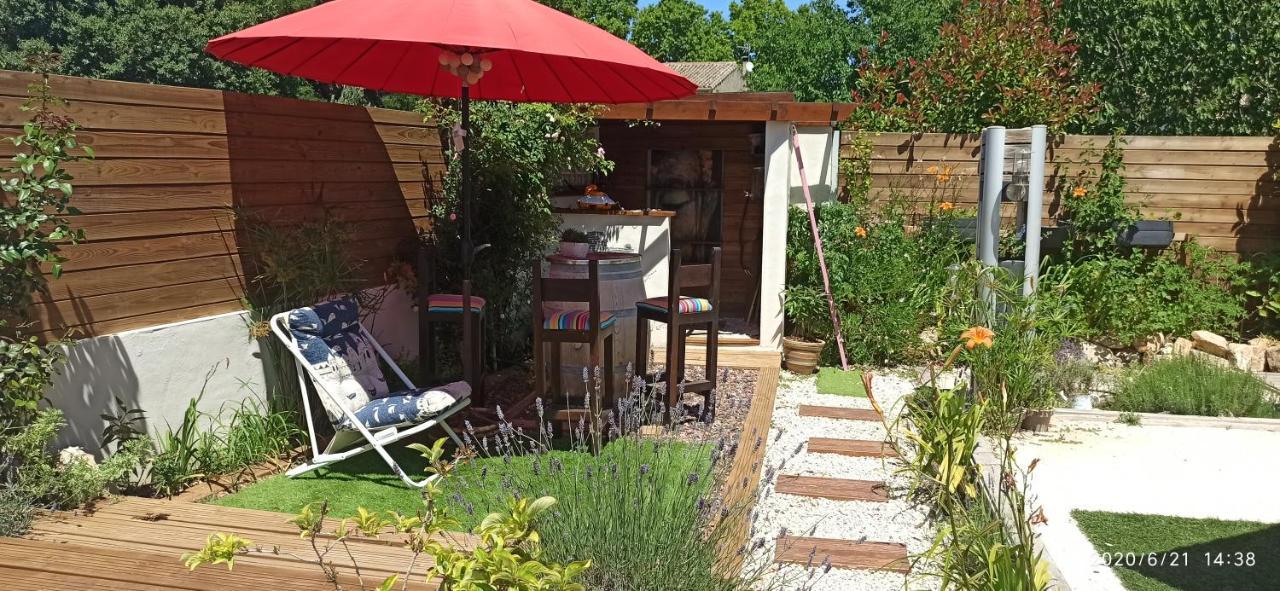 Secret Garden - Chez Gilles Et Tra - Maison D Hote -T2 Super Mignon, Neuf Et Independant , Dans Cadre Agreable Et Zen Valergues Εξωτερικό φωτογραφία