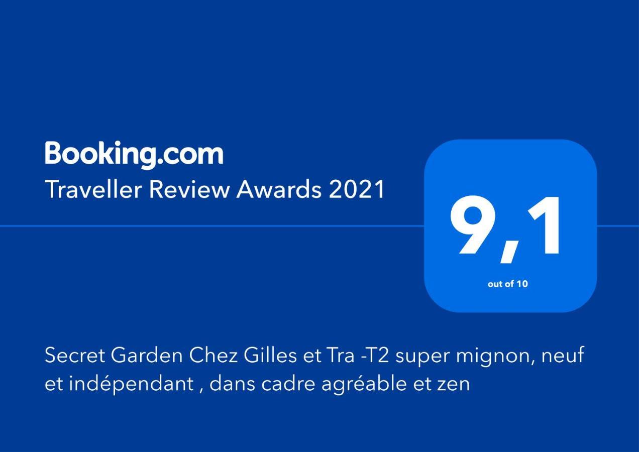Secret Garden - Chez Gilles Et Tra - Maison D Hote -T2 Super Mignon, Neuf Et Independant , Dans Cadre Agreable Et Zen Valergues Εξωτερικό φωτογραφία